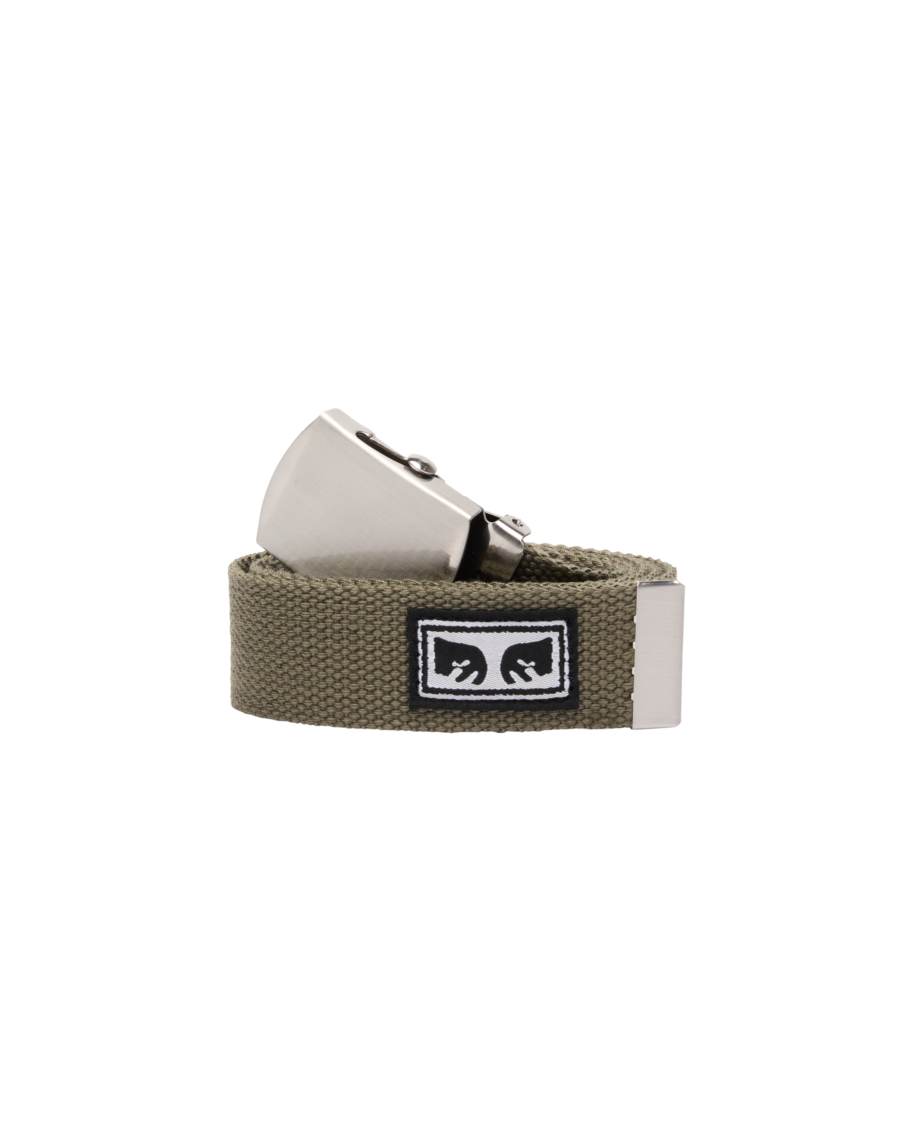 Obey Tea Leaf Big Boy Web Belt Stoffgürtel olivegrün